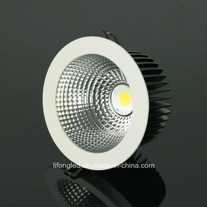 Triac, 0-10V, Dali Dimmable Recessed 30W COB LED Downlight