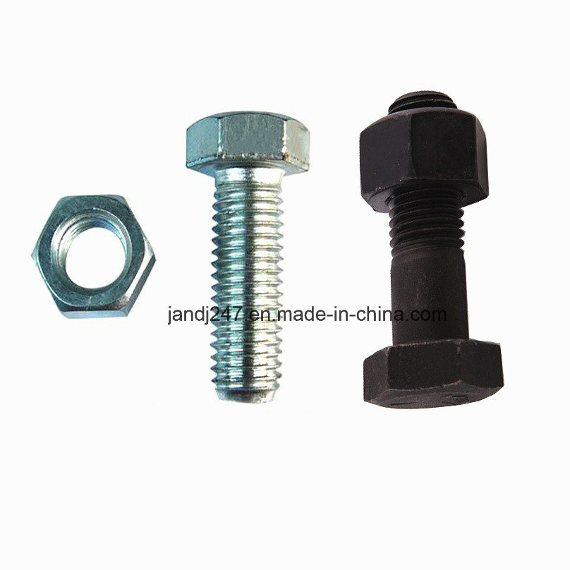 Zinc Coated DIN934 Hex Bolt and Nut