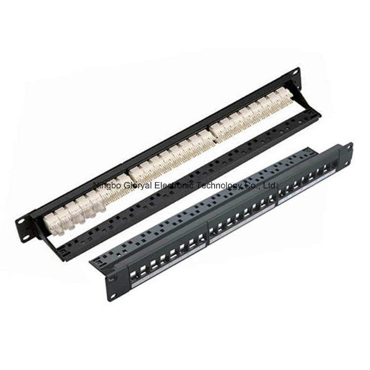 24 Port UTP Cat. 5e/Cat. 6 Patch Panel