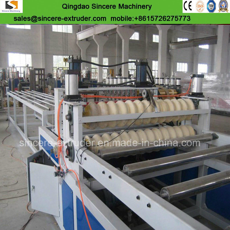 PVC Wave Roofing Sheet/Tile Extruder Production Making Machine