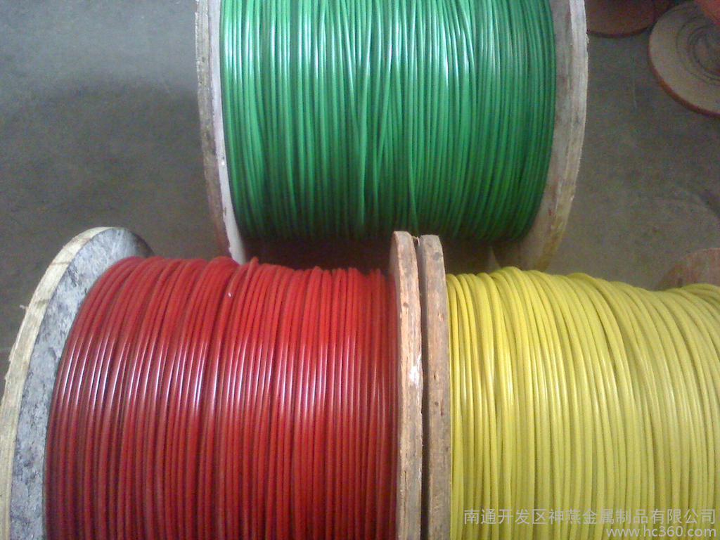 PVC Coated 7X7 Galvanized Steel Wire Rope 6mm