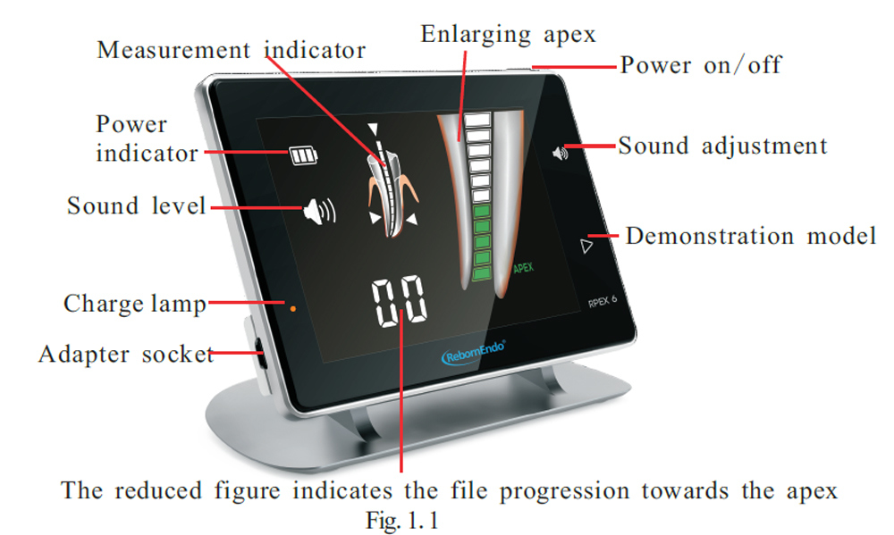 New Dental Digital Measurement Apex Locator