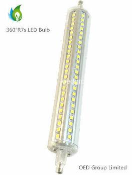 New Design 360 Degree R7s LED Bulb 189mm 15W to Replace 150W Halogen Lamp