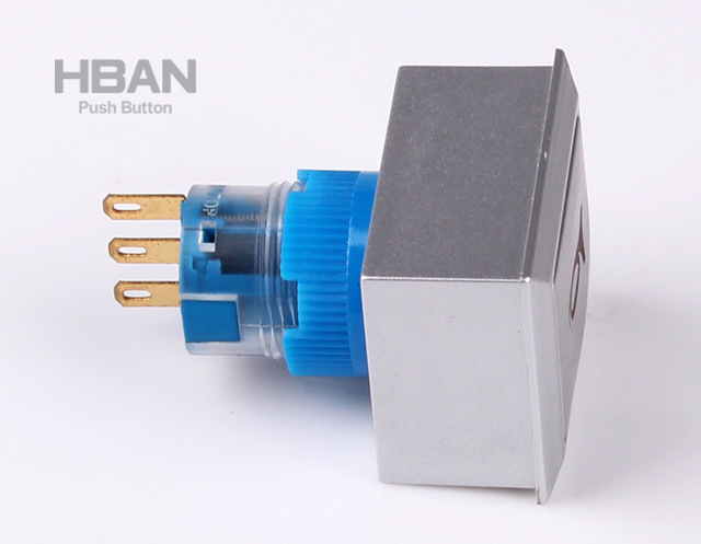 Hban (22mm) Momentary Latching with Horn Symbol Push Button