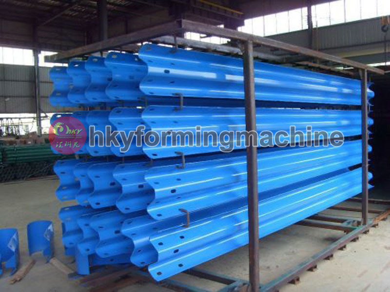 Highway Guardrail High Quality Roll Forming Machine, Galvanized Sheet Metal Manufacturing Machine