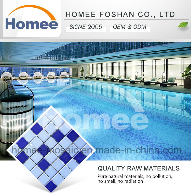 Cheap Price Blue Ceramic Tile Swimming Pool Mosaic Tile