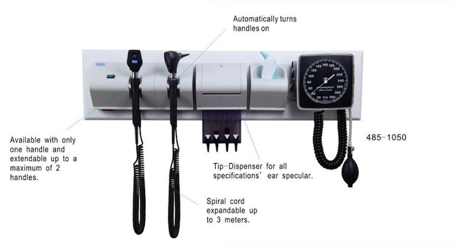 Diagnostic Wall Unit Set with CE and FDA