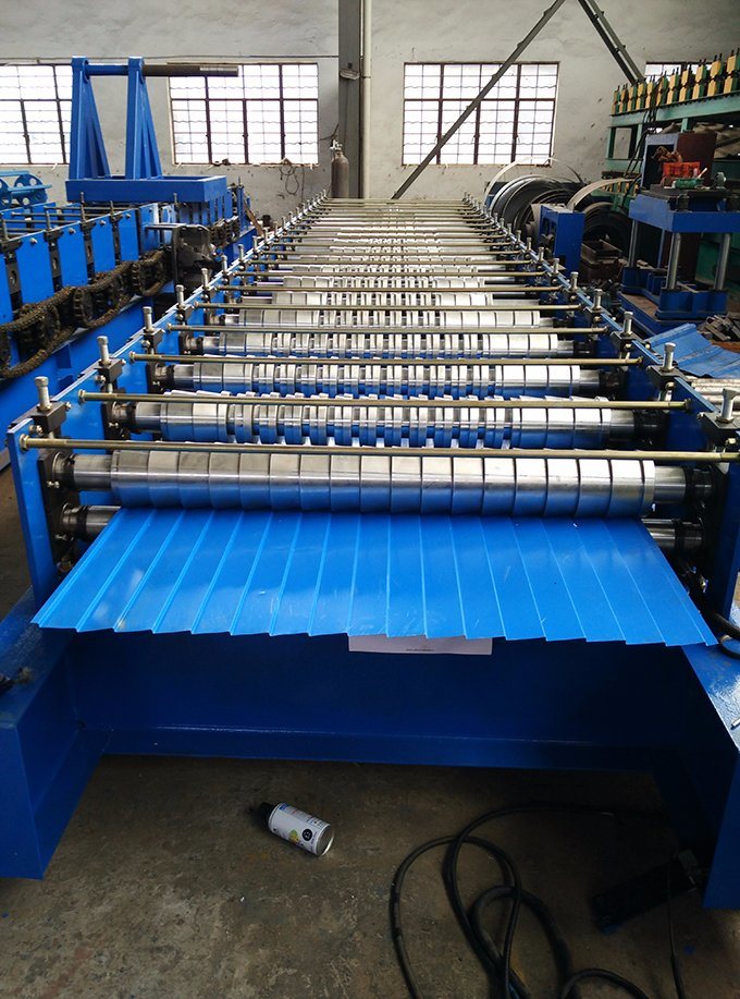 Roof Panel Roll Forming Machine for Steel Leisure Pavilion