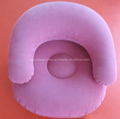 Inflatable Air Sofa PVC Flocked Armchair for Kids