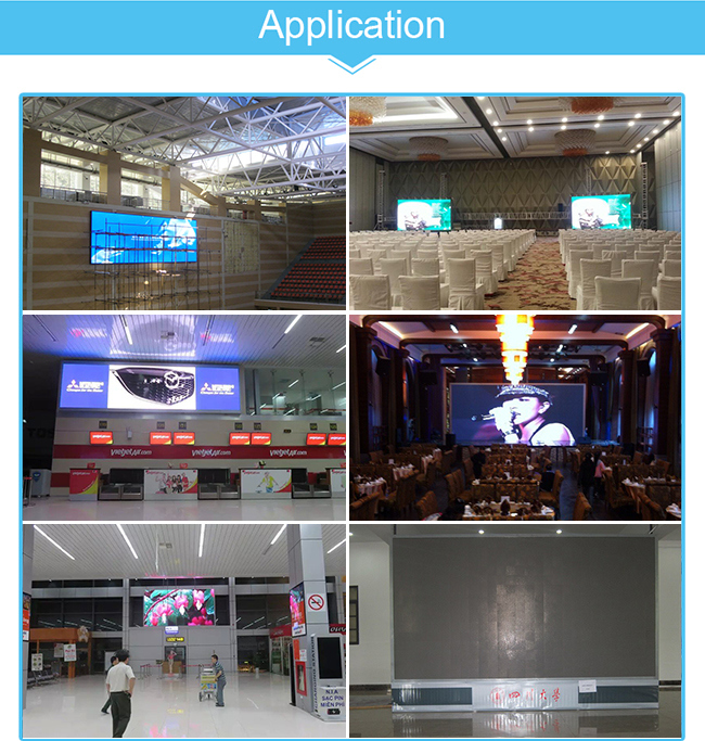 P5 Indoor Wall LED Display Case for Metting Room