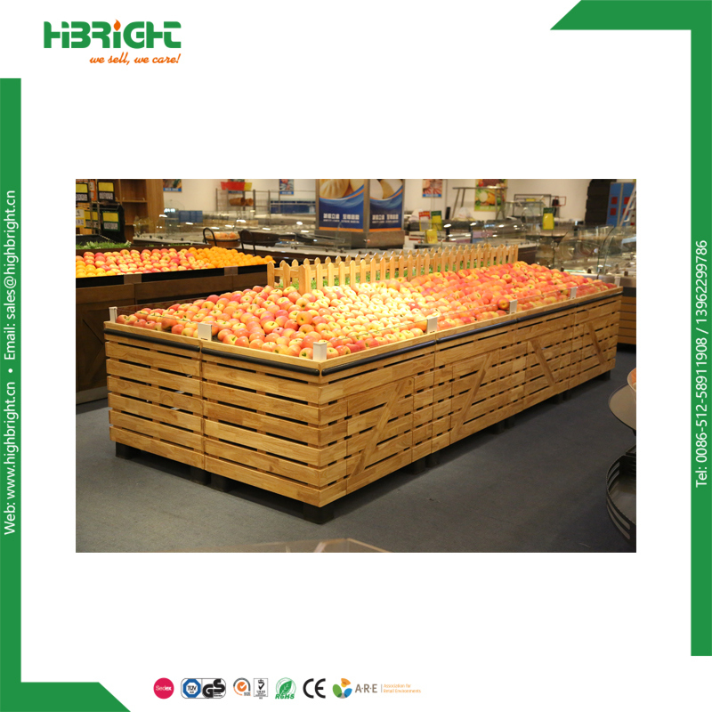 Fancy and Fashionable Qualified Supermarket Fruit and Vegetable Display Rack