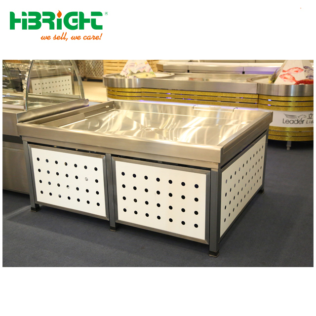 Wooden Store Fruits Vegetables Display Racks for Supermarket