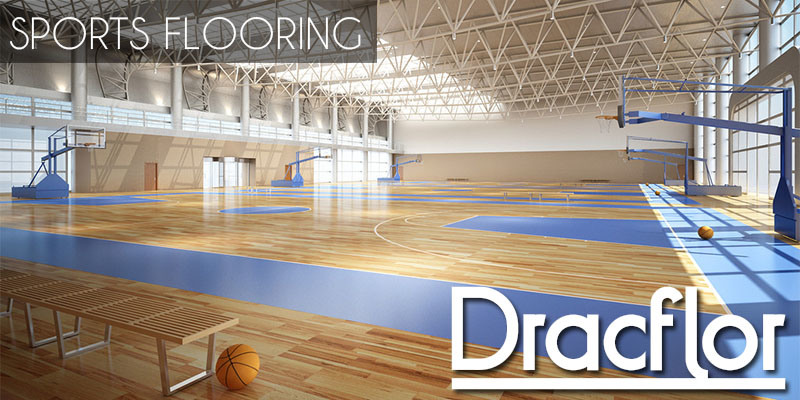 Top Quality Basketball Floor PVC Sports Flooring (S-8010)