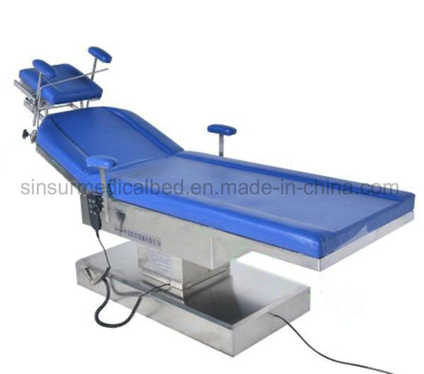 Hospital Medical Instrument Electric Ophthalmic Surgical Operating Room Table