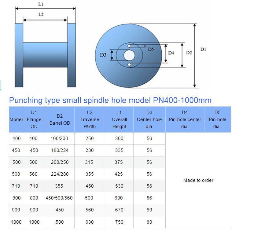 Punching Steel Wire Cable Drum Bobbin