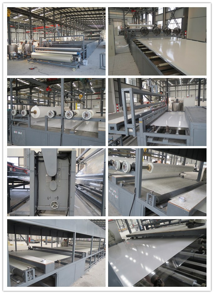 FRP Fiberglass Trailer Side Sandwich Panel Production Line