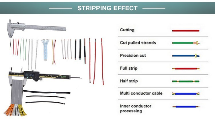 Good Quality High Precision Cutting Stripping Wire Cable Machine (LA-380/LA-380+T)