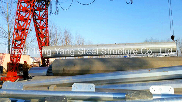 Hot DIP Galvanized Tubular Steel Poles Telecom Monopole Tower