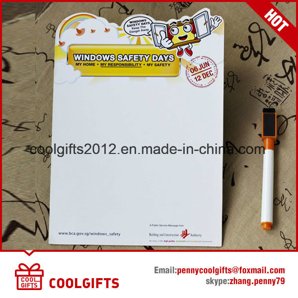 Magnet Backing Custom Whiteboard with Marker Eraser Magnetic