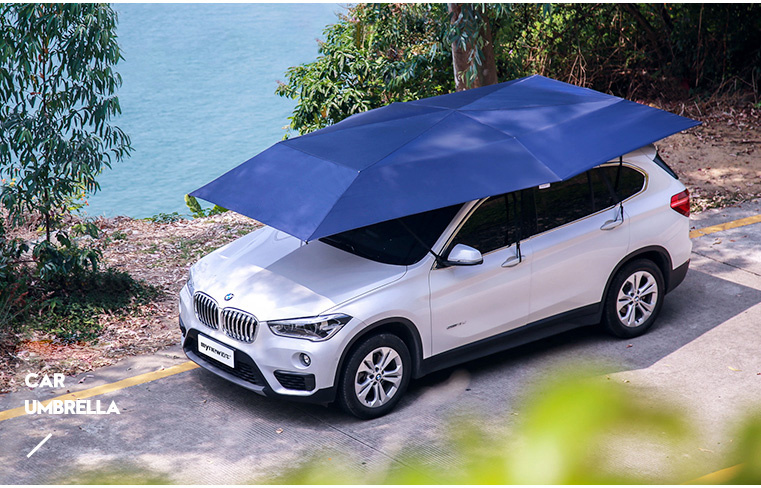 2018 Hot Sale Car Cool Outdoor Remout Control Automatic Car Cover Sun Shade Car Umbrella