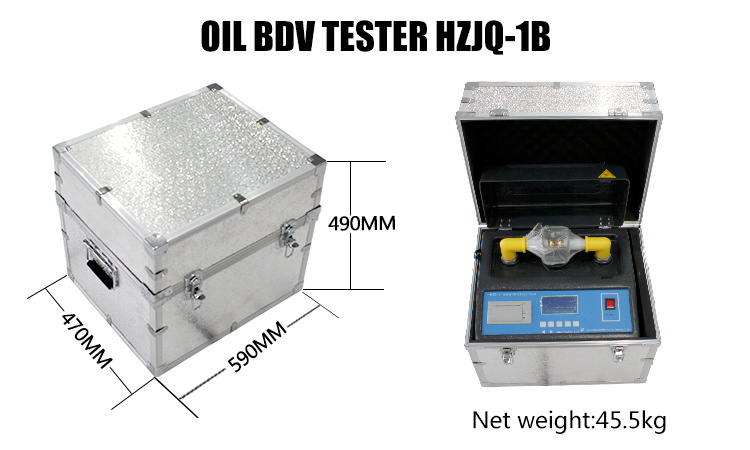 Promotion Product Portable Lab Equipment Bdv Transformer Oil Tester