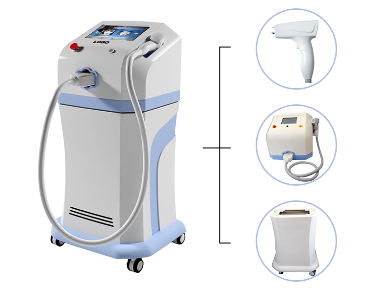 Portable Ce Approval 808nm Diode Laser Hair Removal Machine