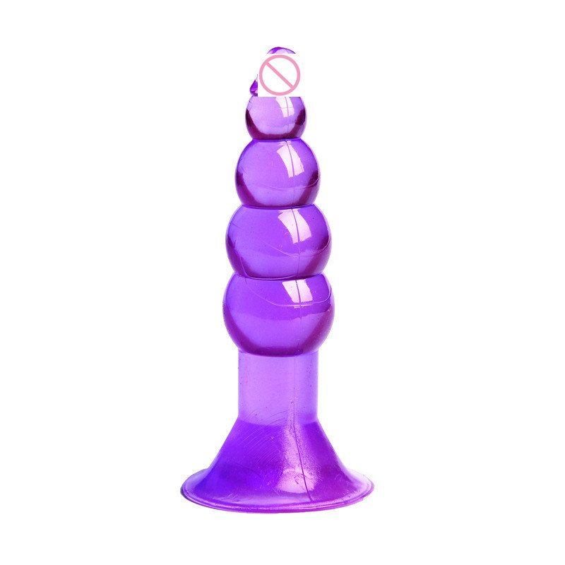 Jelly Butt Plug for Anal Sex Toys, Silicone Butt Plug