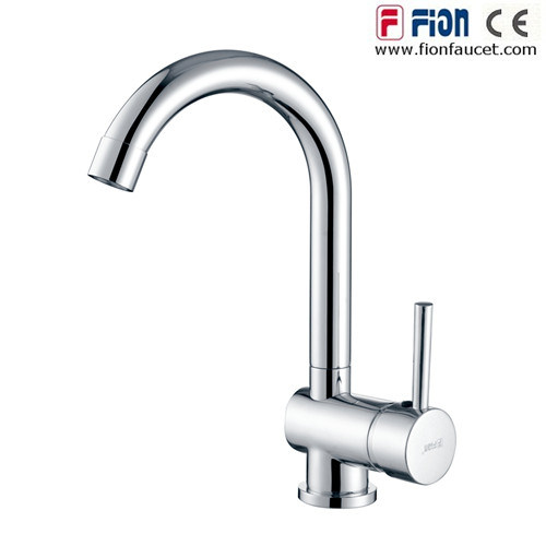 Good Price Wholesale Single Lever Kitchen Sink Mixer (F-11011)