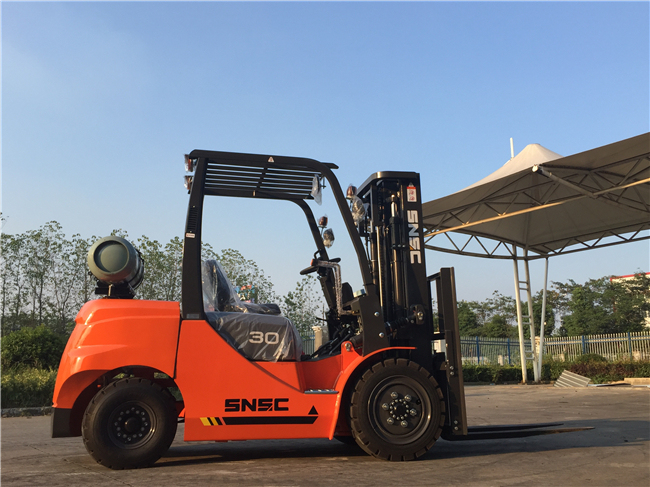 3t LPG Forklift Gas Petrol Forklift