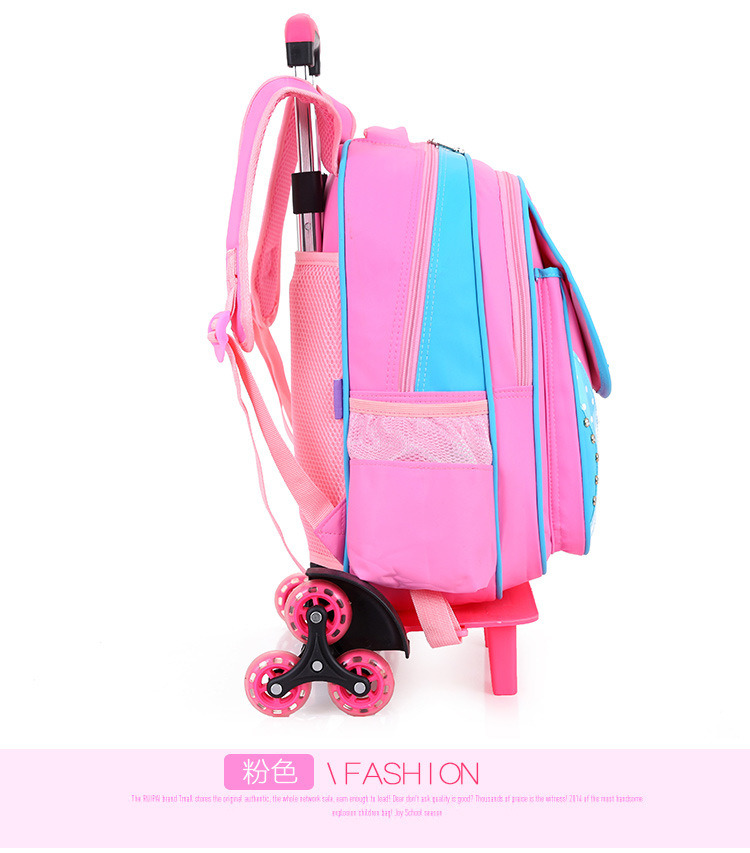 Cute and Fashion Kid's Trolley Bag Backpack School Bag