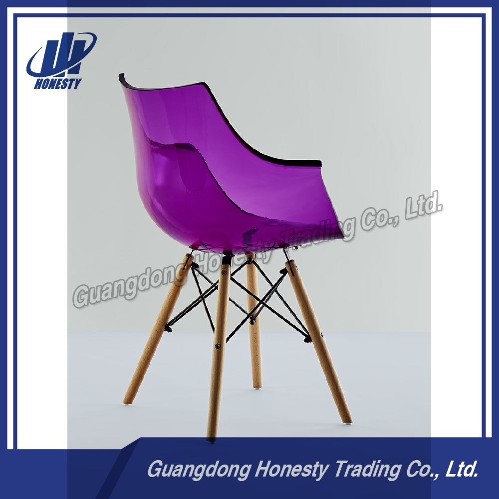 Gh-Kc118 Wholesale Transparent Acrylic Bedroom Office Chair