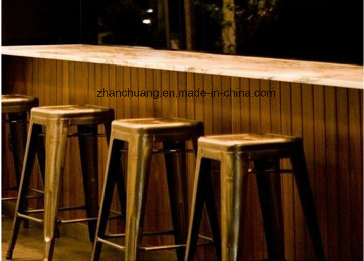 Wholesale Bar Furniture Antique Style Bar Chair Iron Metal Bar Stool