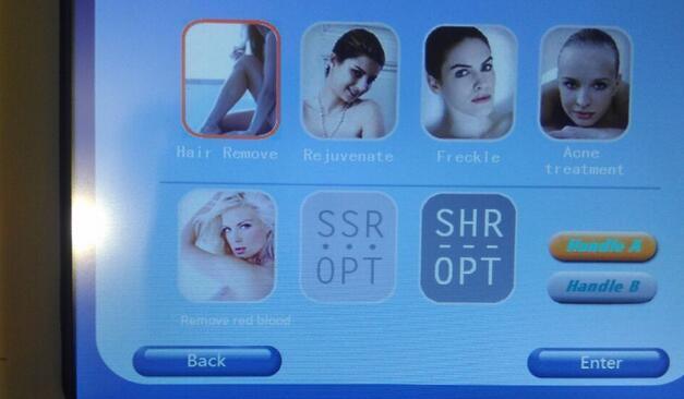 High Quality Ce Approved Innovative Opt Shr Equipment for Beauty Salon Use