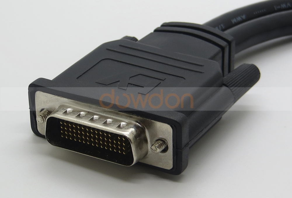 DMS-59 Male to Dual 2 DVI 24+5 Female Splitter Extension Cable for Graphics Cards & Monitor