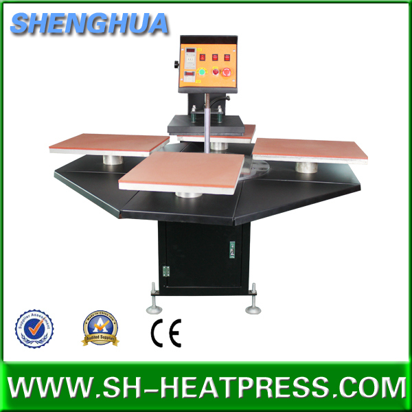 Automatic Heat Transfer Machine Four Stations Printing Equipment Cy-B