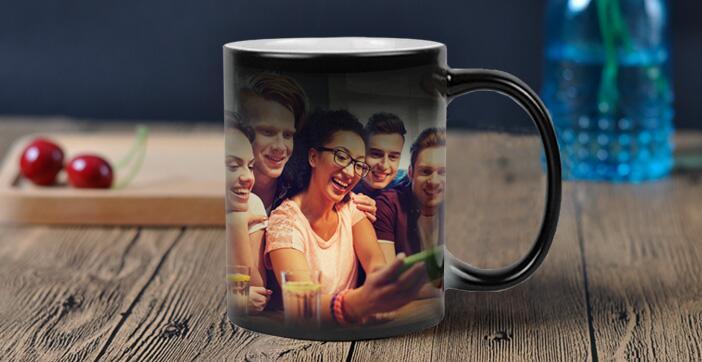 Customize Sublimation Magic Cup Mug Color Changing Ceramic Promotional Mug