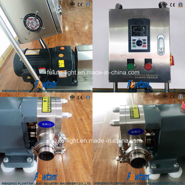 Efficient Hygienic Beer Lobe Rotor Pump Transfer Pump