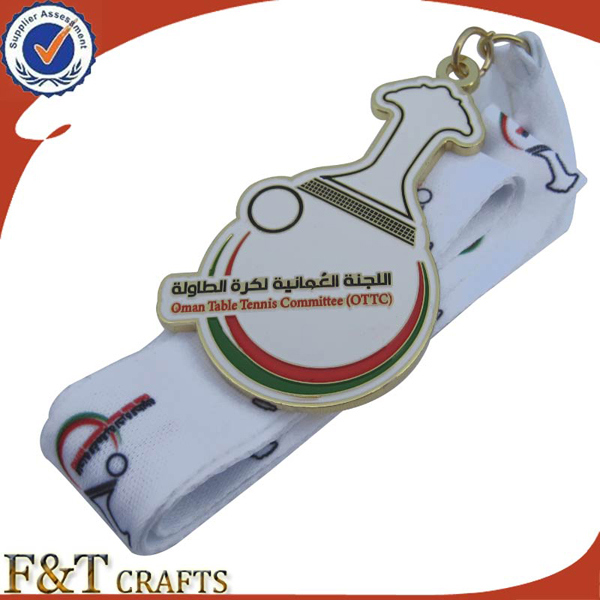 Custom Novelty Gitar Shaped Casting Alloy Sport Award Medals (FTMD1500A)