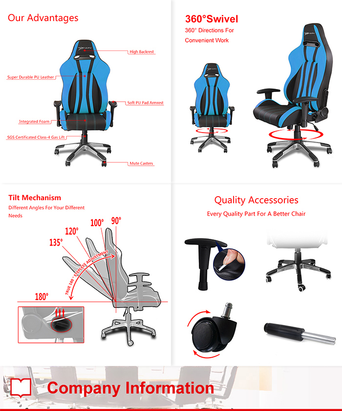 Ewin Director Armrest Gaming Chair