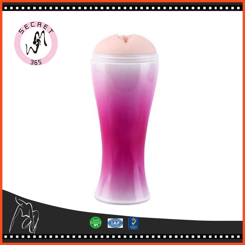 Male Masturbator Sex Toy for Men Anal Vagina Pussy Pocket Sex Products Cup (004-08002)