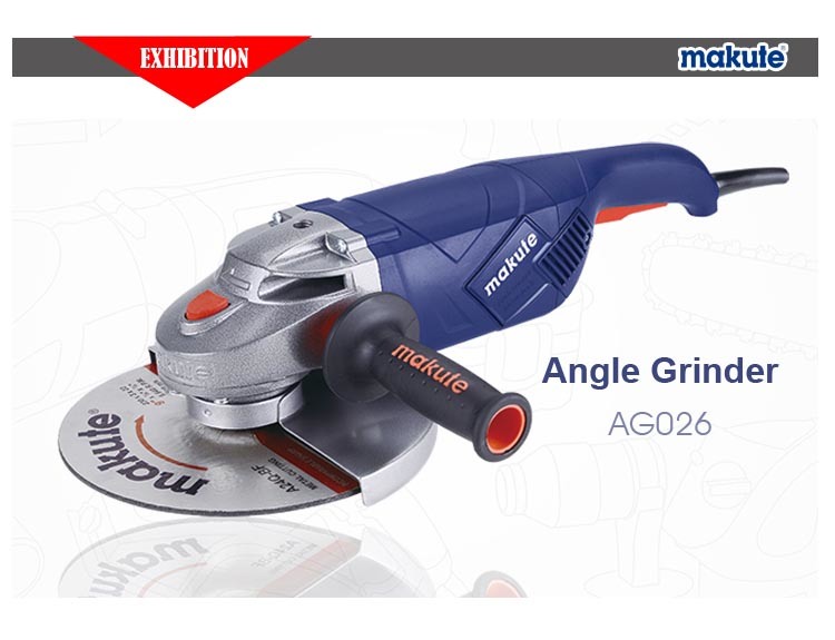 Makute 2400W Electric Wet Surface Power Tools Angle Grinder (AG026)