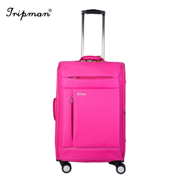 Hot Selling Cheap Trolley Cool Lightweight Branded Travel Time Pull Handle Wheeled Luggage Bag