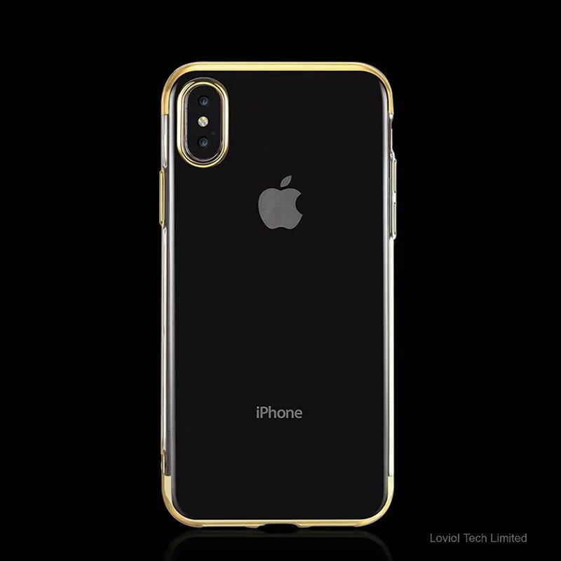 Electroplating Mobile Phone Protective Case for iPhone 8