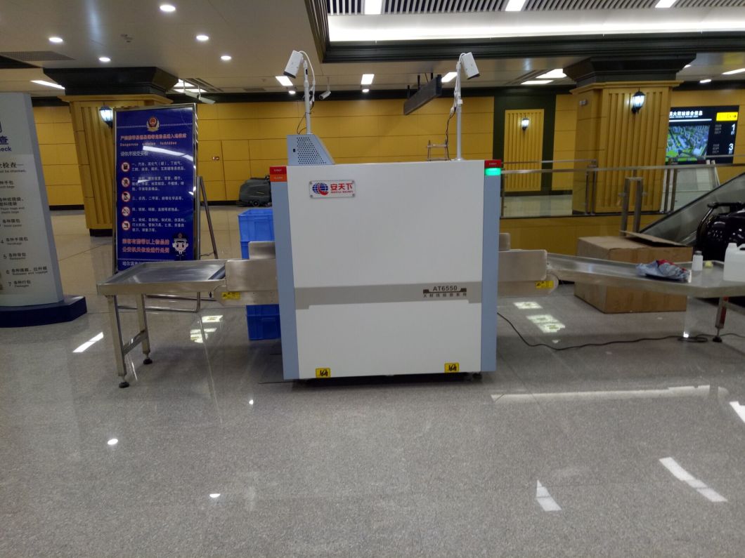 Luggag X Ray Machine Screening Equipment At6550 Parcel Scanner Security Inspection System Made in China