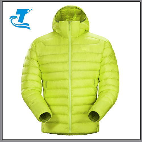 Men's Light Weight Hooded Down Jacket