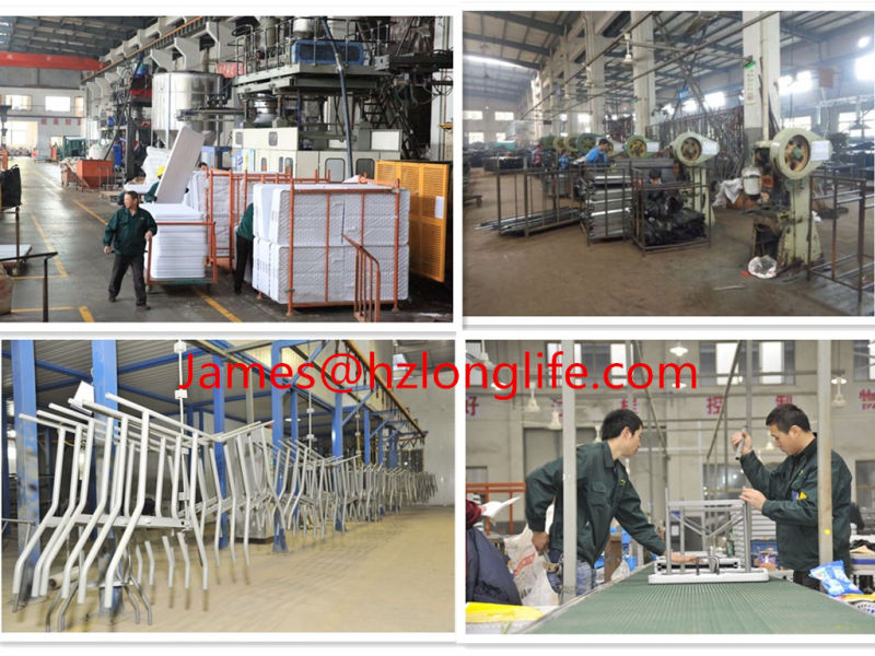 Wholesale New Imitation Rattan Plastic Folding Chair, Garden Chair, Outdoor Leisure Chair