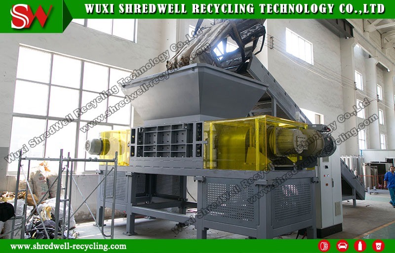 Waste Metal Recycling Machinery for Crushing Scrap Car/Aluminum/Copper/Cable