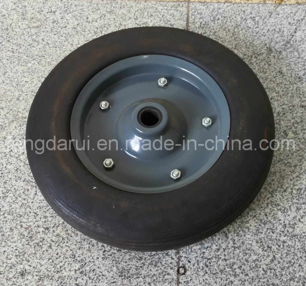 Hot Sale Rubber Solid Wheel (13''x3) Used for Wb3800