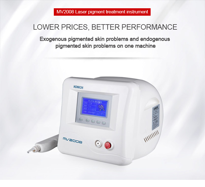 Portable Beauty Machine Q-Switched 1064nm 532nm Laser Machine