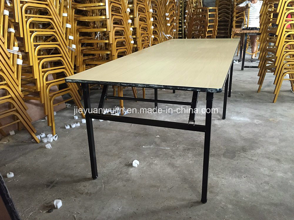 Rectangular Commercial Hotel Folding Banquet Training Seminar Table (JY-T12)